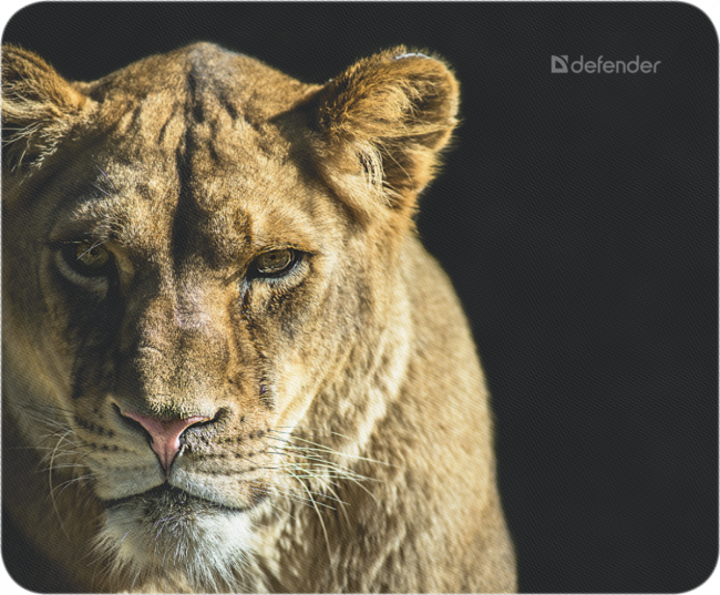 Defender Коврик для компьютерной мыши Wild Animals 220x180x2 мм, 8 видов Defender Wild Animals