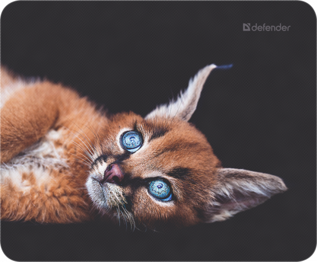 Defender Коврик для компьютерной мыши Wild Animals 220x180x2 мм, 8 видов Defender Wild Animals