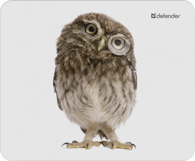 Defender Коврик для компьютерной мыши Wild Animals 220x180x2 мм, 8 видов Defender Wild Animals