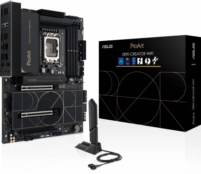 Материнская плата ASUS PROART Z890-CREATOR WIFI — для бизнеса и офиса