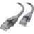 GCR Патч-корд прямой 0.75m UTP кат.6, серый, 24 AWG, ethernet high speed, RJ45, T568B, GCR-52543 Greenconnect GCR-52543 — для бизнеса и офиса