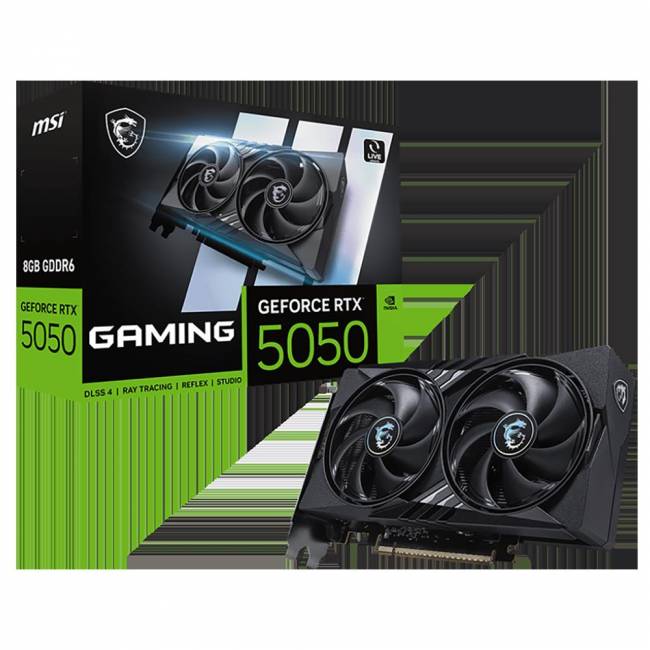 Видеокарта MSI RTX 5050 8G GAMING — для бизнеса и офиса
