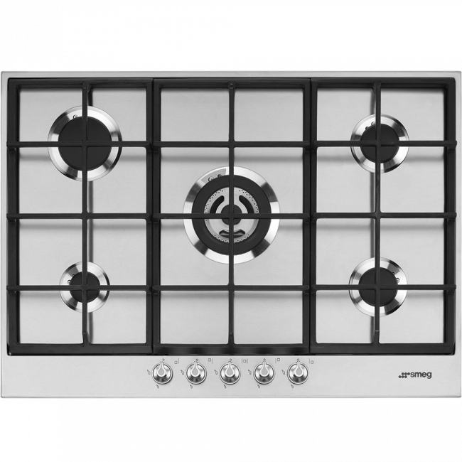 Встраиваемая газовая панель SMEG SMEG Linea PX175 — для бизнеса и офиса Встраиваемая газовая панель SMEG SMEG Linea PX175 — для бизнеса и офиса