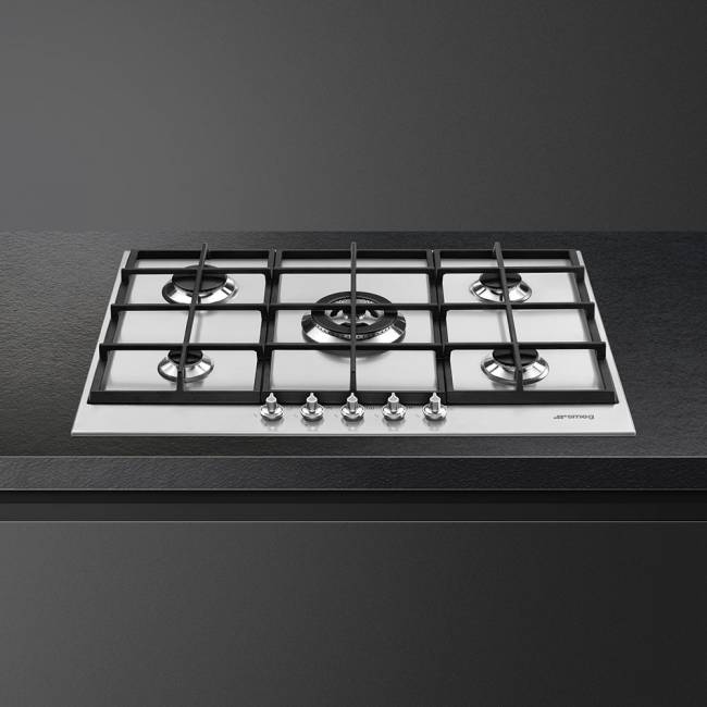 Встраиваемая газовая панель SMEG SMEG Linea PX175 — для бизнеса и офиса Встраиваемая газовая панель SMEG SMEG Linea PX175 — для бизнеса и офиса