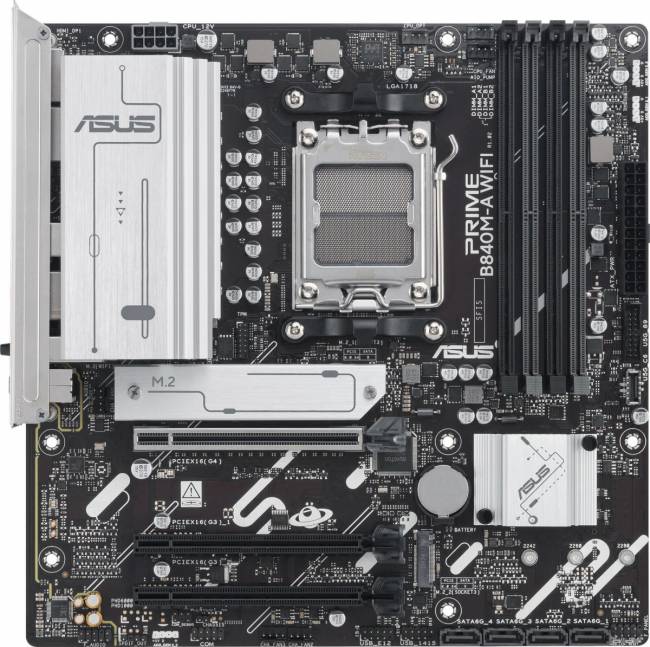 Материнская плата ASUS PRIME B840M-A WIFI — для бизнеса и офиса