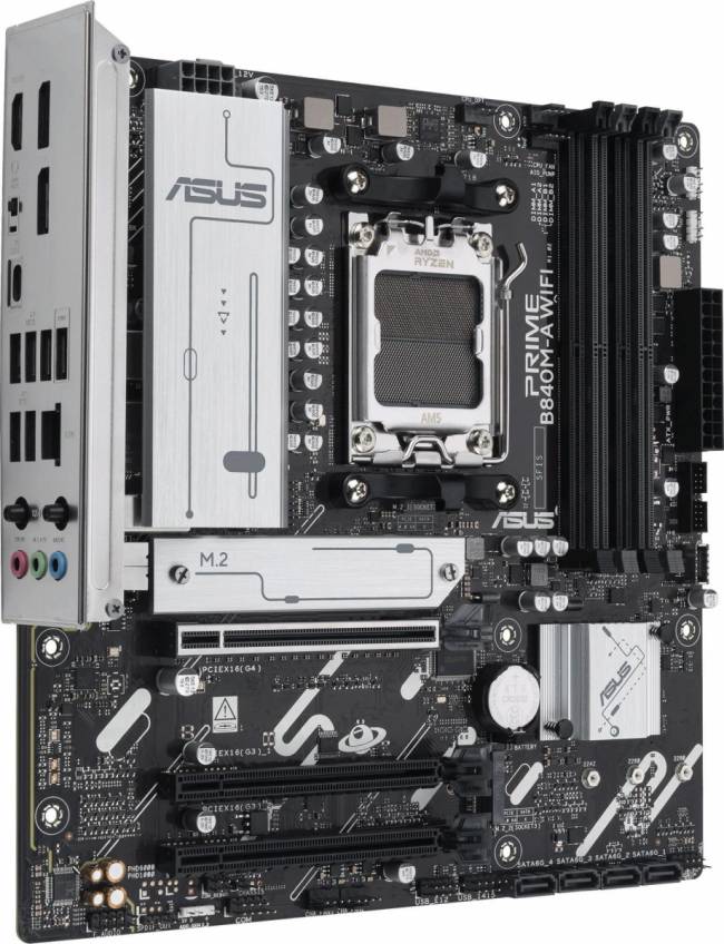 Материнская плата ASUS PRIME B840M-A WIFI — для бизнеса и офиса