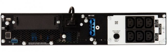 Источник бесперебойного питания Smart-UPS SRT 1.0 кВт / 1.0 ква, on-line, расширенное время работы, черный, высота в стойке 2U, с программным обеспечением PowerChute Business Edition, интерфейсный порт RJ-45, смарт-слот, USB, (6) IEC 320 C13 APC by Schnei — для бизнеса и офиса