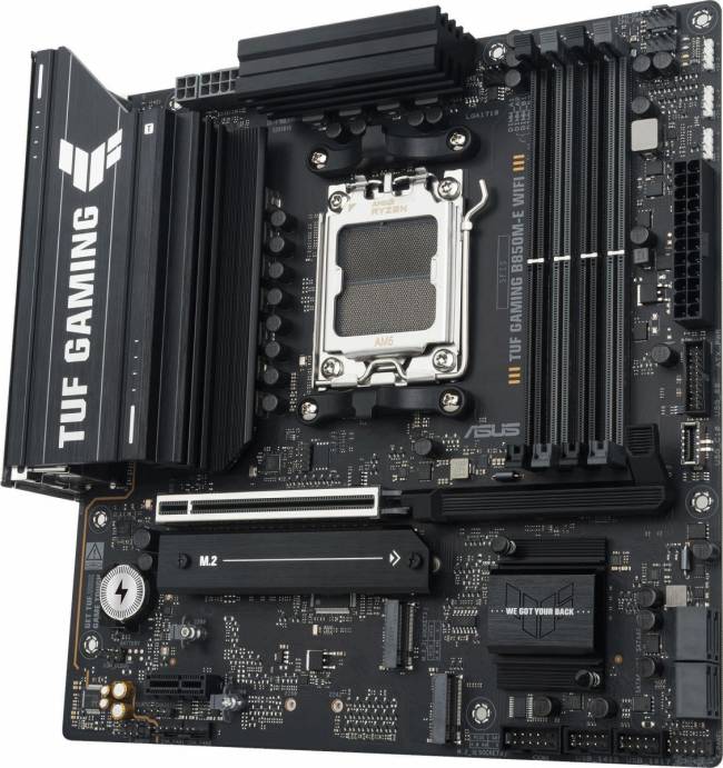 Материнская плата ASUS TUF GAMING B850M-E WIFI — для бизнеса и офиса Материнская плата ASUS TUF GAMING B850M-E WIFI — для бизнеса и офиса