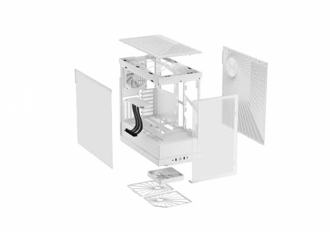Корпус без блока питания HYTE CS-HYTE-Y40-WW — для бизнеса и офиса