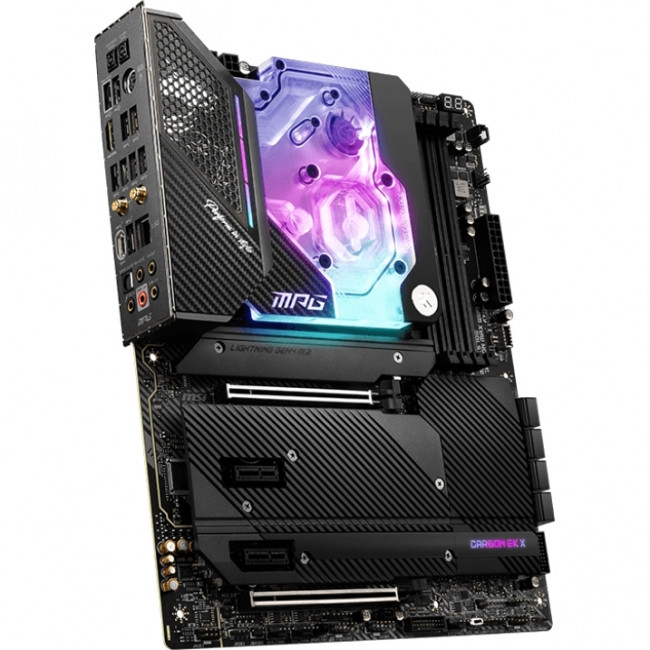 Материнская плата MSI MPG X570S CARBON EK X — для бизнеса и офиса Материнская плата MSI MPG X570S CARBON EK X — для бизнеса и офиса