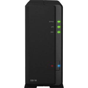 Сетевое хранилище без дисков Synology DS118
