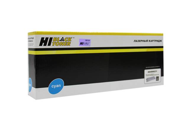 Тонер-картридж Hi-Black (HB-46490631) для OKI C532/C542/MC573/MC563, C, 6K — для бизнеса и офиса
