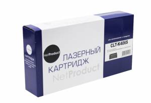 Тонер-картридж NetProduct (N-CLT-K406S) для Samsung CLP-360/365/368/CLX-3300/3305, Bk,1,5K