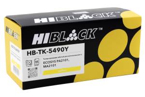 Тонер-картридж Hi-Black (HB-TK-5490Y) для Kyocera ECOSYS PA2101/MA2101, Y, 2,4K