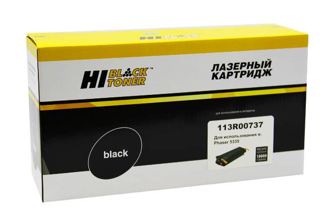 Картридж Hi-Black (HB-113R00737) для Xerox Phaser 5335, Восстановленный, 10K — для бизнеса и офиса