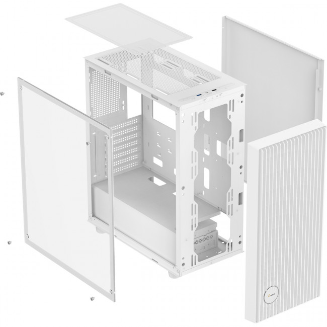 Корпус ПК без блока питания Ocypus Gamma-C70-WHG000XX-GL — для бизнеса и офиса