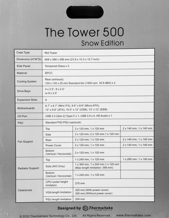 Корпус Thermaltake CA-1X1-00M6WN-00 — для бизнеса и офиса