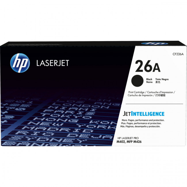 Тонер-картридж HP LaserJet 26A Black (CF226A) — для бизнеса и офиса