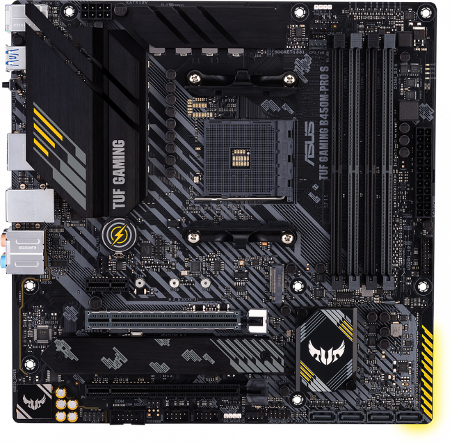 Материнская плата ASUS TUF GAMING B450M-PRO S — для бизнеса и офиса