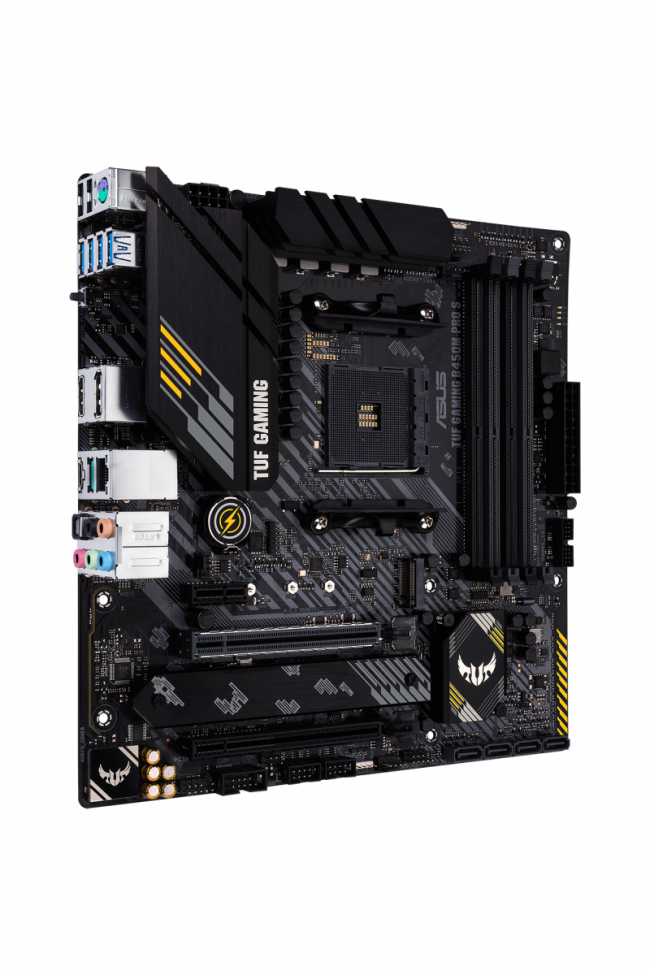 Материнская плата ASUS TUF GAMING B450M-PRO S — для бизнеса и офиса