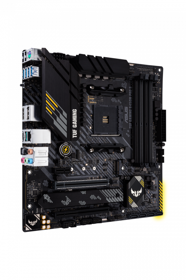 Материнская плата ASUS TUF GAMING B450M-PRO S — для бизнеса и офиса