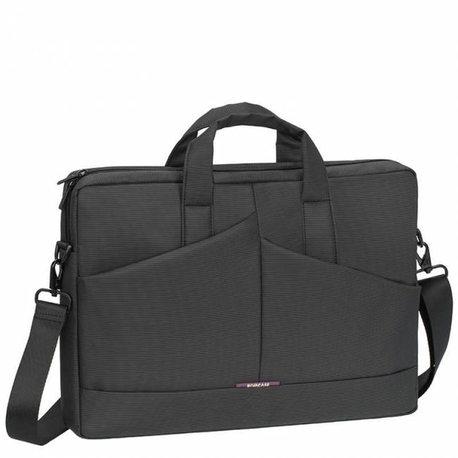 Сумка для ноутбука 15.6" Riva 8731 GREY — для бизнеса и офиса