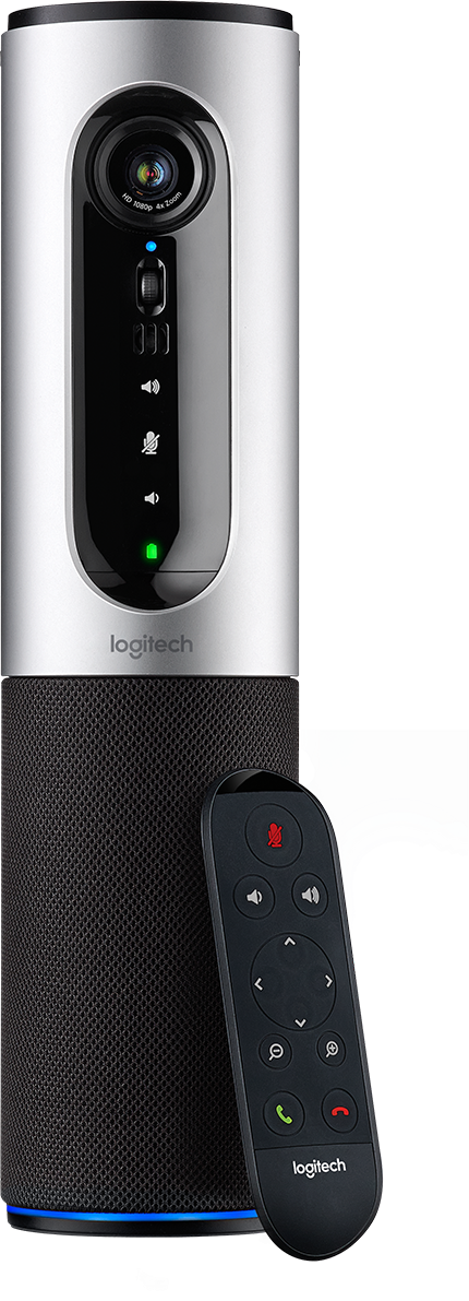 Видеоконференцсвязь Logitech ConferenceCam Connect Silver-USB-WW (960-001034) — для бизнеса и офиса