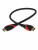 Кабель HDMI 19M/M ver. 2.0 black red, 0.5m VCOM <CG525-R-0.5> VCOM HDMI (m) - HDMI (m) 0.5м