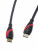 Кабель HDMI 19M/M ver. 2.0 black red, 0.5m VCOM <CG525-R-0.5> VCOM HDMI (m) - HDMI (m) 0.5м