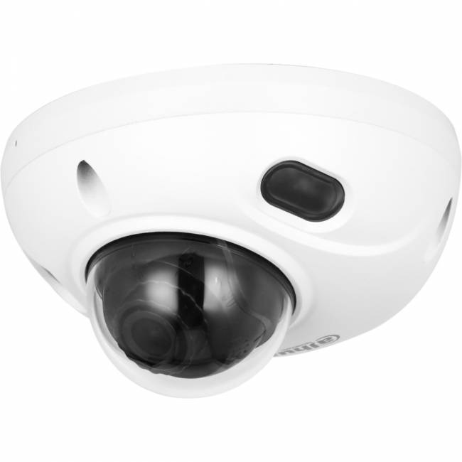 Уличная мини-купольная IP-видеокамера с ИИ, 2Мп; 1/2.8 CMOS; объектив 3.6мм; механический ИК-фильтр; WDR(120дБ); чувствительность 0.002лк@F1.4; сжатие: H.265+ H.265 H.264+ H.264 MJPEG; 3 потока до 2Мп@25к/с; видеоаналитика: SMD 4.0 Dahua DH-IPC-HDBW3241FP — для бизнеса и офиса Уличная мини-купольная IP-видеокамера с ИИ, 2Мп; 1/2.8 CMOS; объектив 3.6мм; механический ИК-фильтр; WDR(120дБ); чувствительность 0.002лк@F1.4; сжатие: H.265+ H.265 H.264+ H.264 MJPEG; 3 потока до 2Мп@25к/с; видеоаналитика: SMD 4.0 Dahua DH-IPC-HDBW3241FP — для бизнеса и офиса