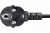 Кабель компьютер - розетка 220V EU (угловой)<VDE> 3GX0,5mm2, 1,8m, медь, Telecom <TY021-CU0.5-1.8M> VCOM TY021-CU0.5-1.8M — для бизнеса и офиса