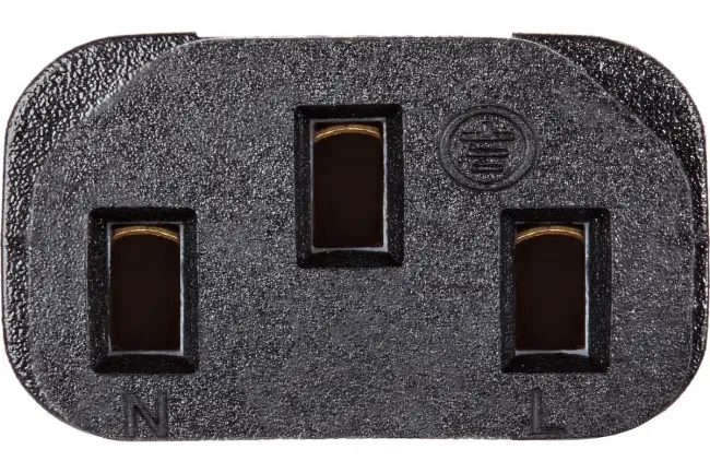 Кабель компьютер - розетка 220V EU (угловой)<VDE> 3GX0,5mm2, 1,8m, медь, Telecom <TY021-CU0.5-1.8M> VCOM TY021-CU0.5-1.8M — для бизнеса и офиса