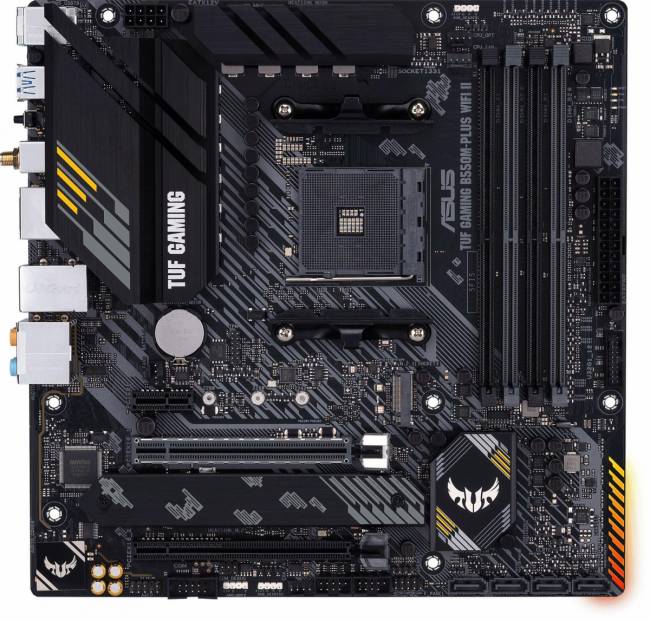 Материнская плата ASUS TUF GAMING B550M-PLUS WIFI II — для бизнеса и офиса Материнская плата ASUS TUF GAMING B550M-PLUS WIFI II — для бизнеса и офиса