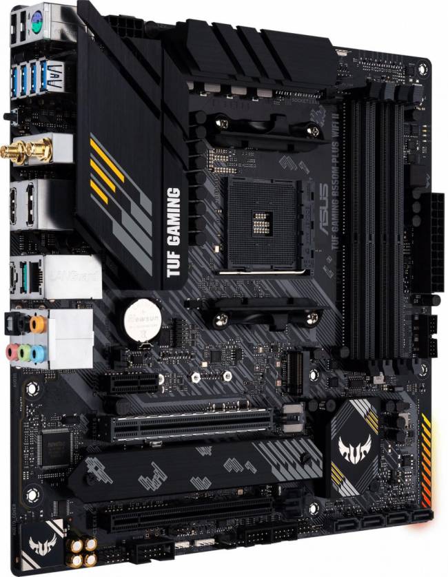 Материнская плата ASUS TUF GAMING B550M-PLUS WIFI II — для бизнеса и офиса Материнская плата ASUS TUF GAMING B550M-PLUS WIFI II — для бизнеса и офиса