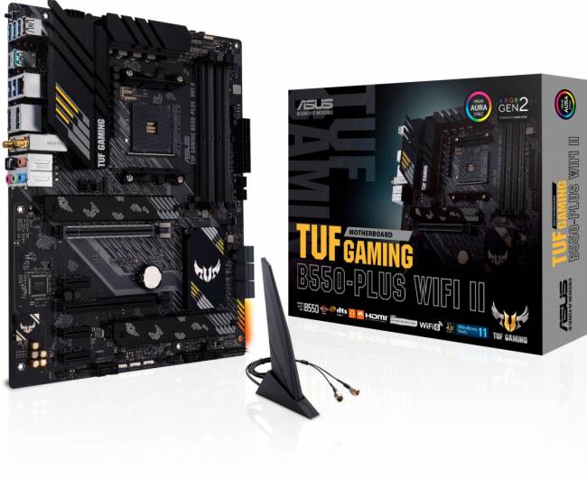 Материнская плата ASUS TUF GAMING B550M-PLUS WIFI II — для бизнеса и офиса Материнская плата ASUS TUF GAMING B550M-PLUS WIFI II — для бизнеса и офиса