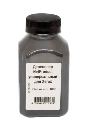 Девелопер NetProduct универсальный для Xerox, 100 г, банка