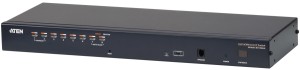 8-портовый KVM-переключатель высокой плотности Over the NET™ Cat 5 ATEN KH1508AI