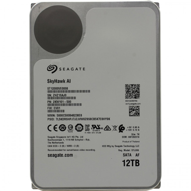 Жесткий диск Seagate SkyHawk ST12000VE0008