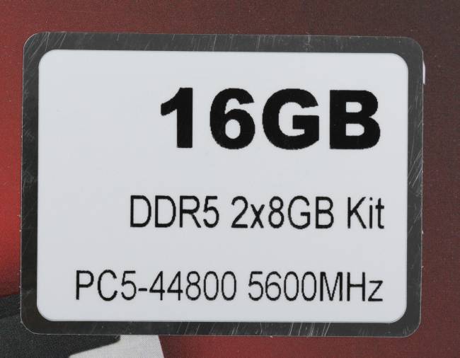 Память DDR5 2x8Gb 5600MHz Patriot PVV516G560C40K — для бизнеса и офиса
