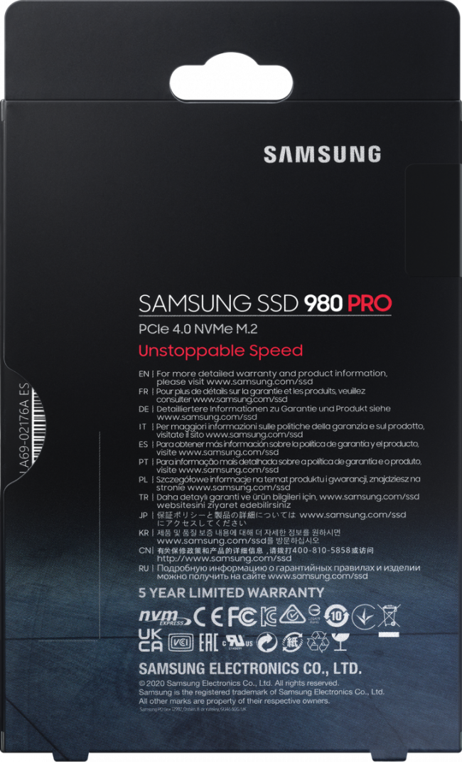 Твердотельные накопители Samsung MZ-V8P1T0CW