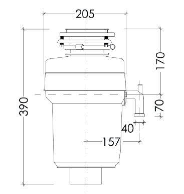 Измельчитель отходов Kuppersberg Kuppersberg WS 750 B — для бизнеса и офиса Измельчитель отходов Kuppersberg Kuppersberg WS 750 B — для бизнеса и офиса