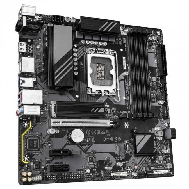 Материнская плата GIGABYTE B760M DS3H WF6E GEN5 — для бизнеса и офиса Материнская плата GIGABYTE B760M DS3H WF6E GEN5 — для бизнеса и офиса