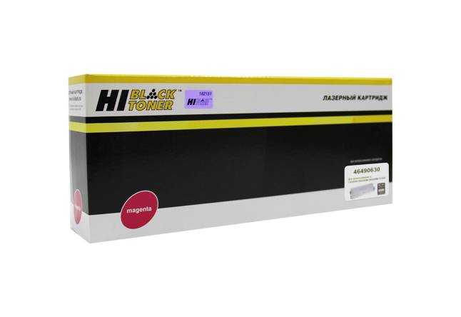 Тонер-картридж Hi-Black (HB-46490630) для OKI C532/C542/MC573/MC563, M, 6K — для бизнеса и офиса