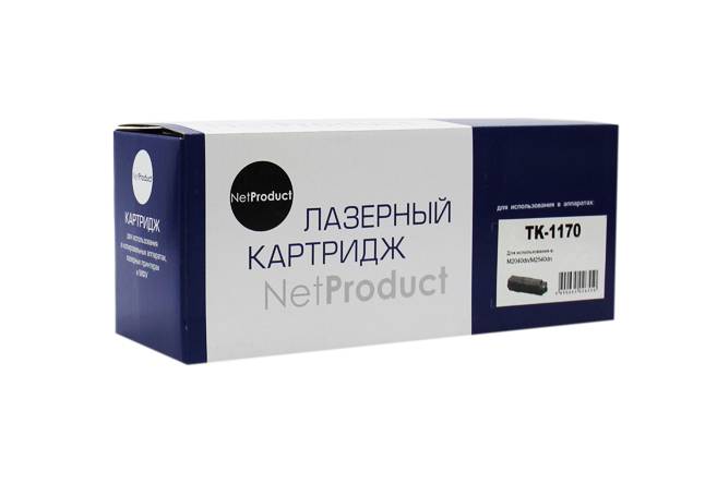 Тонер-картридж NetProduct (N-TK-1170) для Kyocera M2040dn/M2540dn 7,2K, с чипом — для бизнеса и офиса