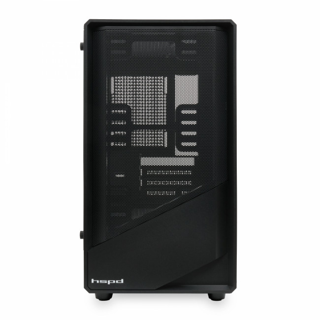 Корпус без блока питания HSPD M331-TGBK — для бизнеса и офиса Корпус без блока питания HSPD M331-TGBK — для бизнеса и офиса