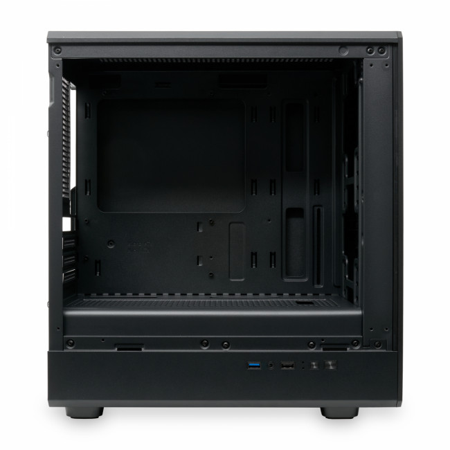 Корпус без блока питания HSPD M331-TGBK — для бизнеса и офиса Корпус без блока питания HSPD M331-TGBK — для бизнеса и офиса