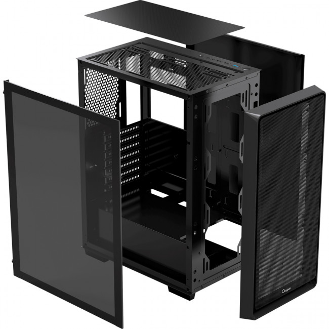 Корпус ПК без блока питания Ocypus Gamma-C60-BKG000XX-GL — для бизнеса и офиса