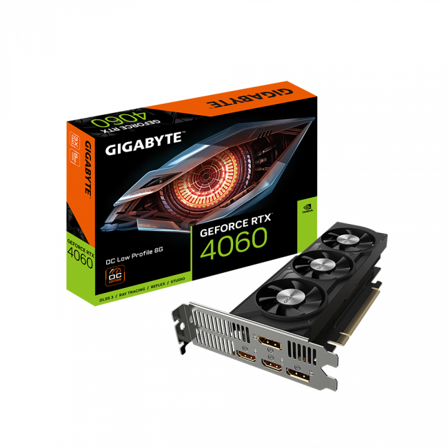 Видеокарта GIGABYTE GV-N4060OC-8GL — для бизнеса и офиса