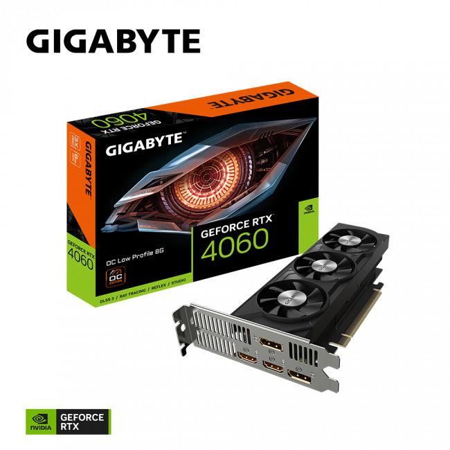 Видеокарта GIGABYTE GV-N4060OC-8GL — для бизнеса и офиса