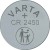 Батарейка Varta ELECTRONICS CR2450 BL1 Lithium 3V (6450) (1/10/100) (1 шт.) Varta PRIMARY LITHIUM CR2450 (06450101401)